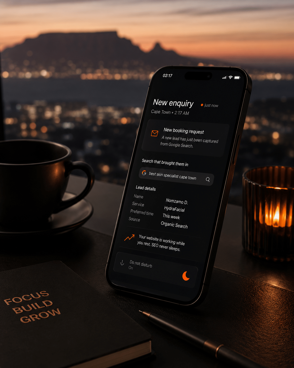 Cape Town website redesign planning