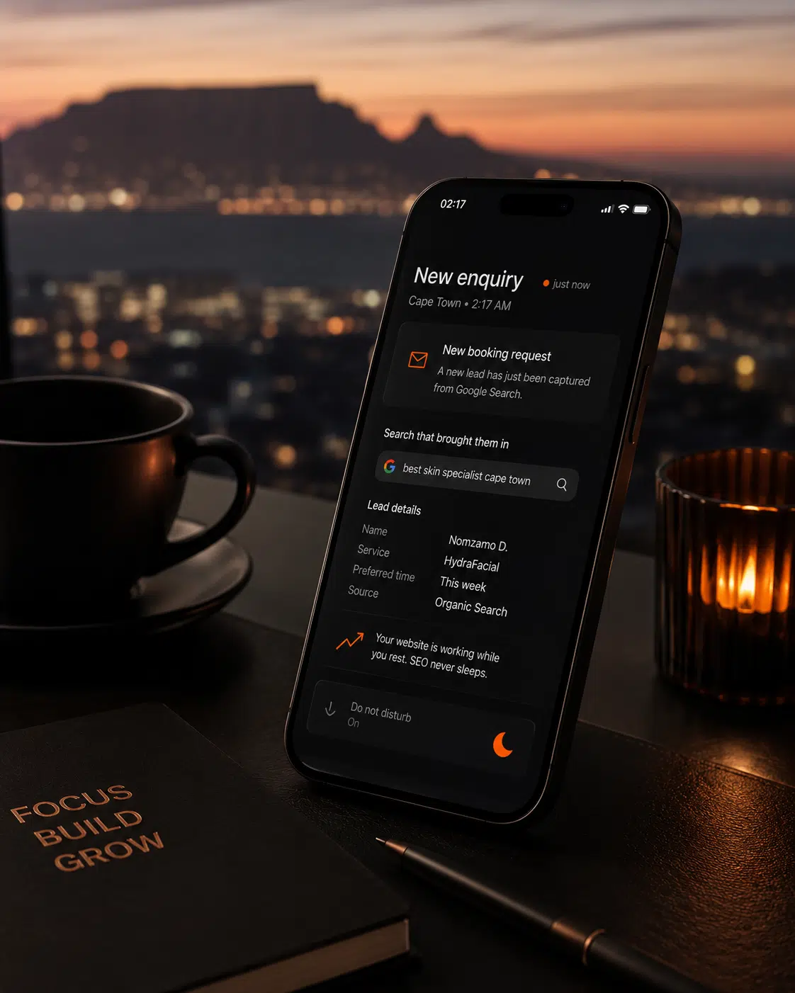 Cape Town website redesign planning